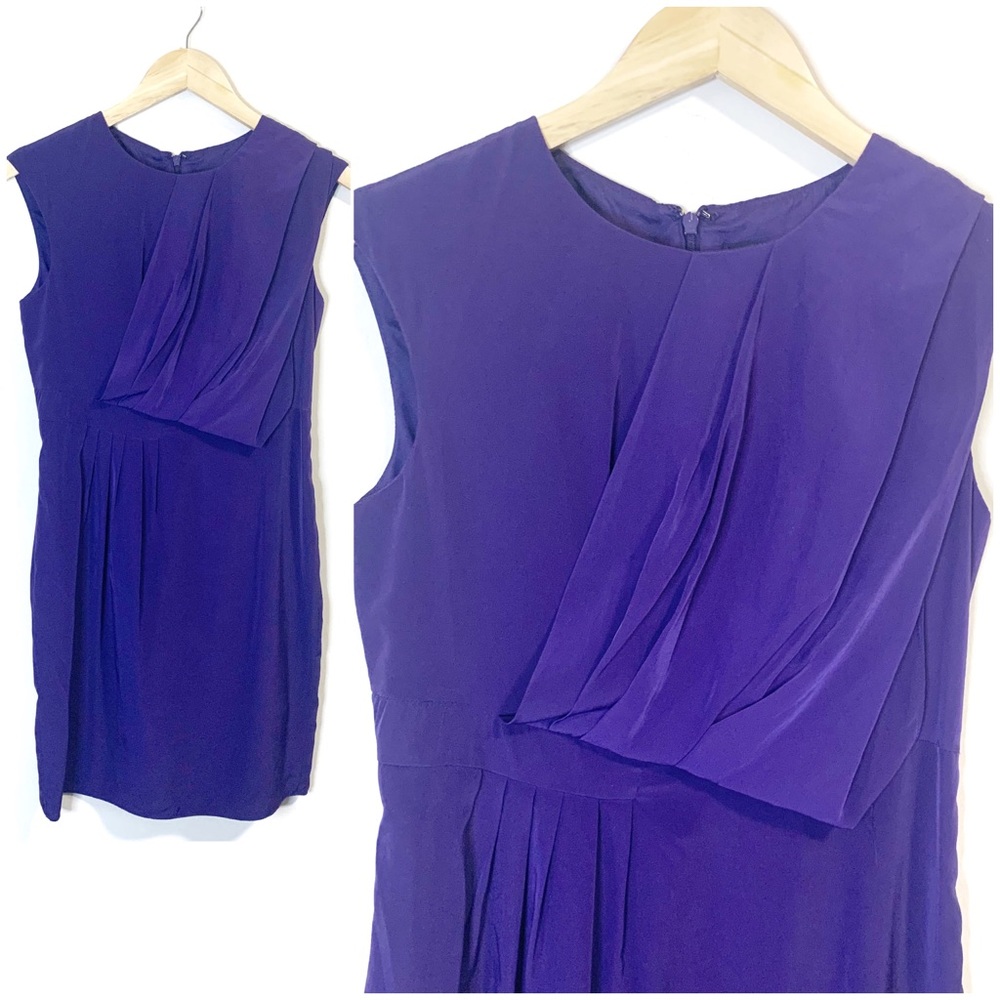 ⭐️3/$25 Adrianna Papell Vintage Y2K Satin Dress 4P